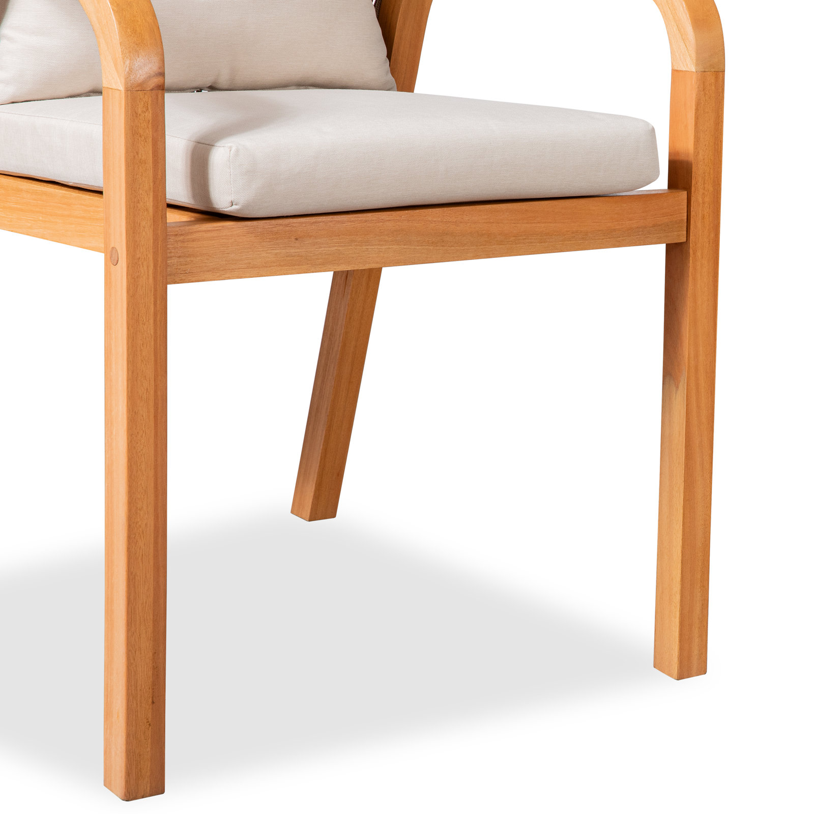 Bex Stackable Eucalyptus Patio Armchair