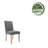 Arvillia Fabric Dining Chair with Rubberwood Legs-618752575