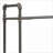Bookshelf, 3-Tier Industrial Open Back 23”W x 13”D, Antique Oak &amp; Light Gray | Oak | Metal-704499761