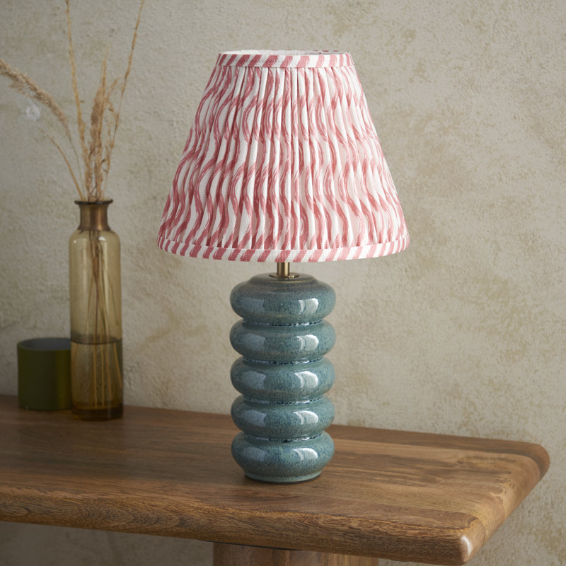 Squash 45.5cm Table Lamp, Coral Pink