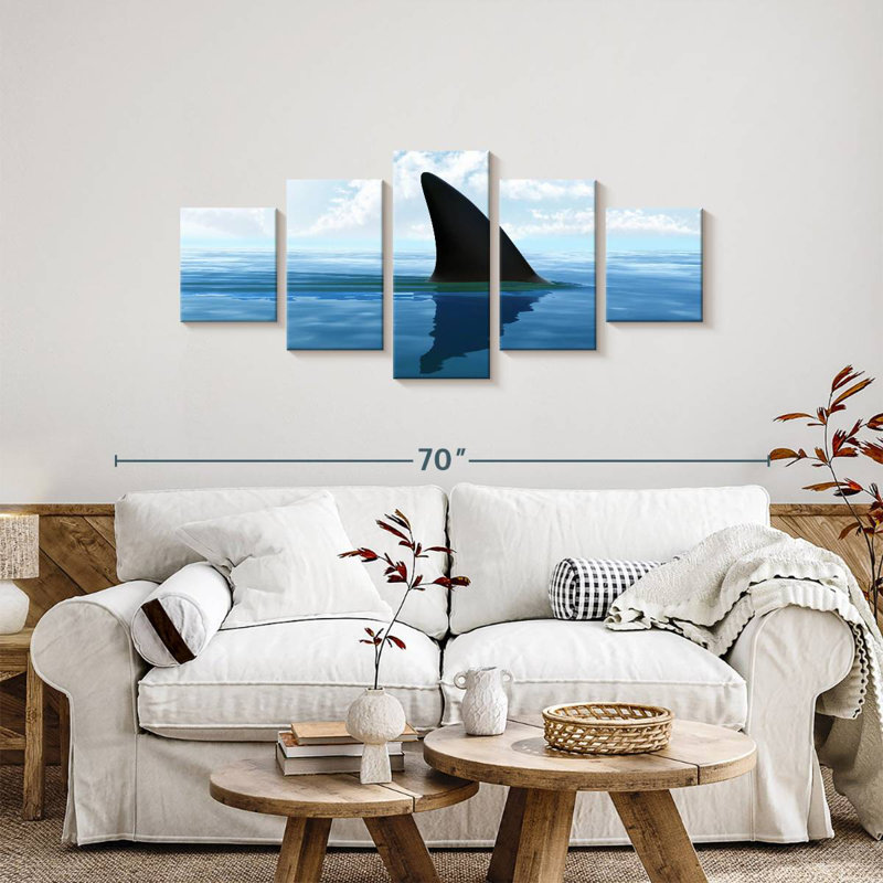 Shark Fin, 24" H x 55" W