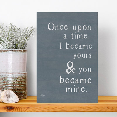 Once Upon A Time Abstract Contemporary Wall Art Print