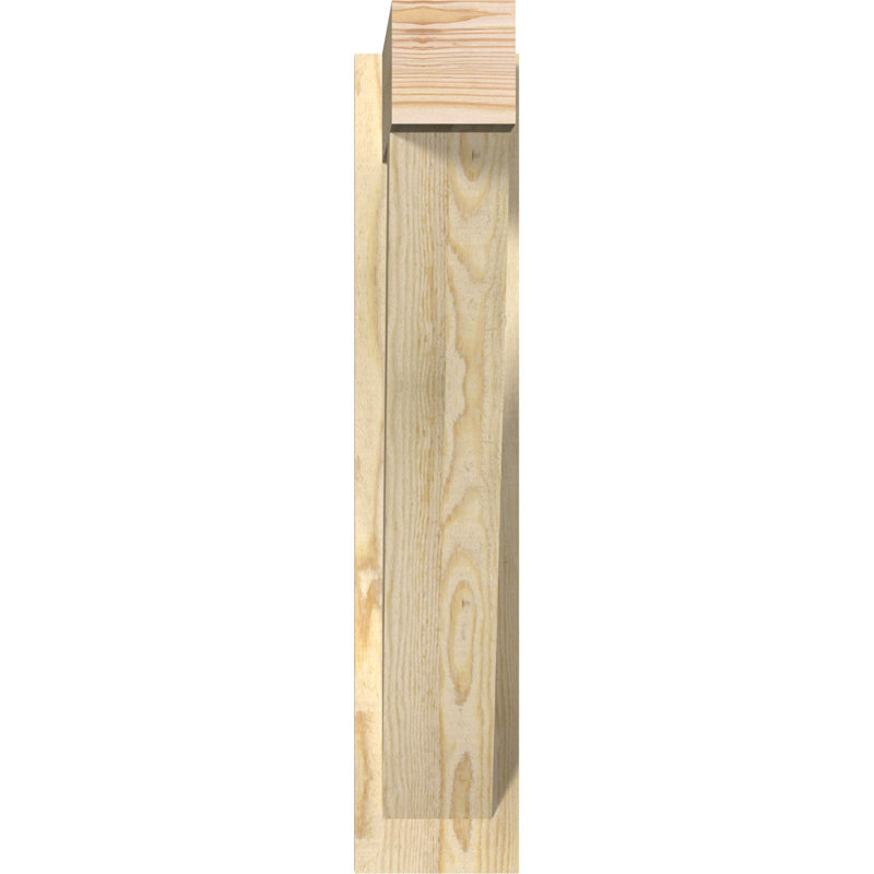 Pavé traditionnel traditionnel, P 22 po x H 30 po, Sapin Douglas de 6 po (sciage brut)
