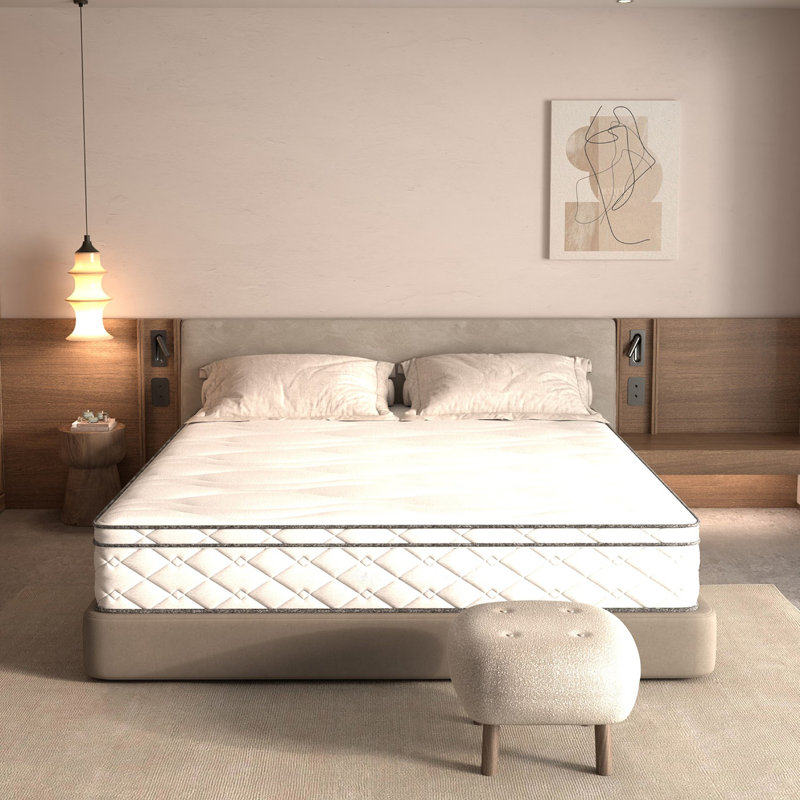 Matelas hybride, Très grand lit, 12"