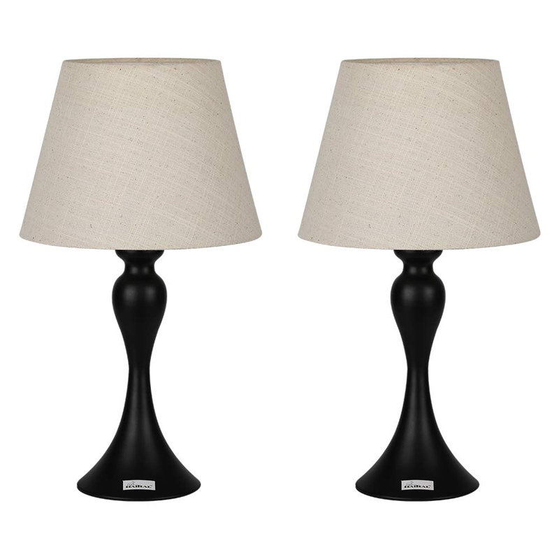 Metal Table Lamp, Black