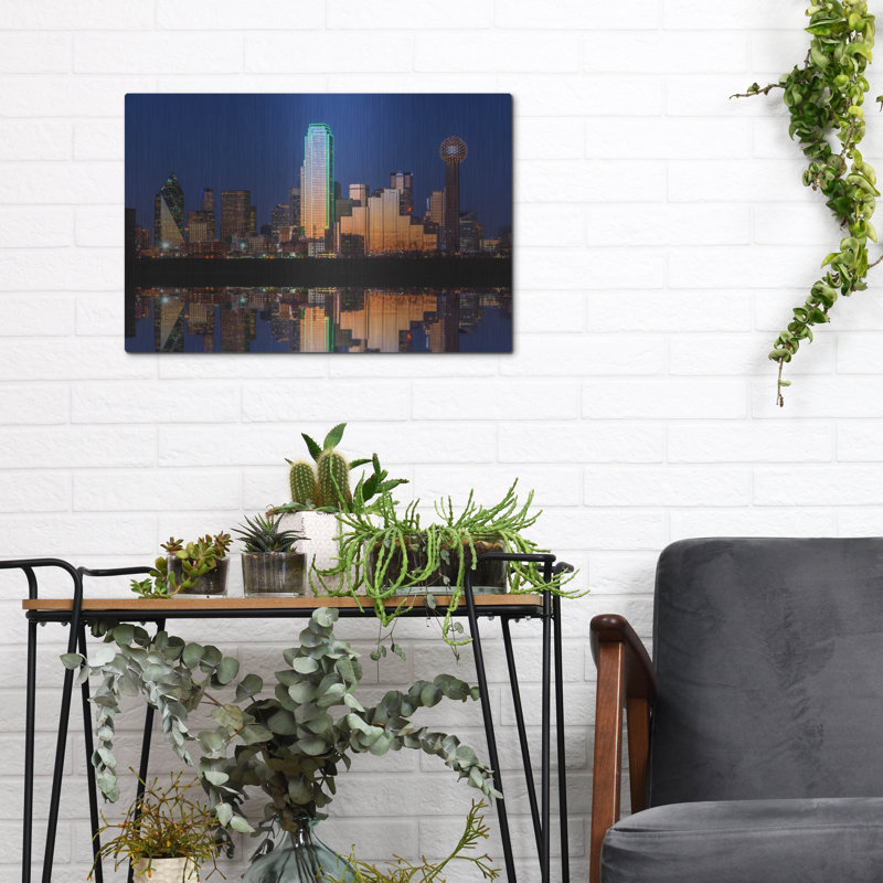 " Dallas Aglow " by Rick Berk, 12" H x 16" W