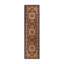 Tapis oriental bourgogne / moutarde / noir Shiflett-69372229