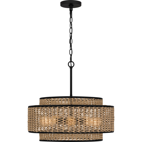 Drum Pendant Lighting You'll Love | Wayfair