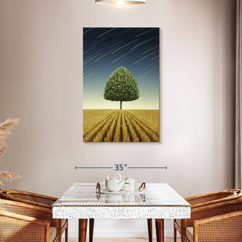 Harnek Newton's Apple Tree, 45" H x 30" W
