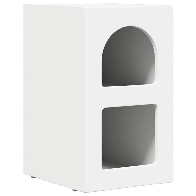 29.5cm W Manufactured Wood Bedside Table