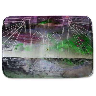 Martez Memory Foam Non-Slip Bath Mat