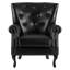 Fauteuil à oreilles 24 po en similicuir-1847610319