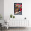 Temple Bar, Dublin, nuit, architecture contemporaine, art mural urbain-129476597