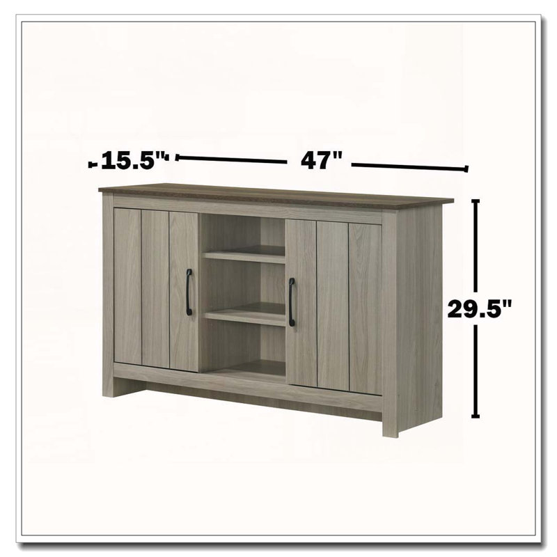Armoire avec tablettes et gestion des câbles