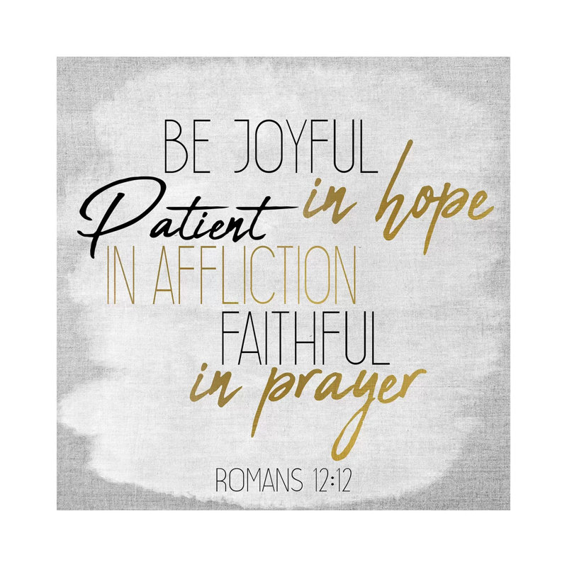 Be Joyful Square by Kimberly Allen - Wrapped Canvas Gallery-Wrapped Canvas Giclée, 93.98cm H x 93.98cm W