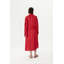 Shawl Neck Kimono Red
