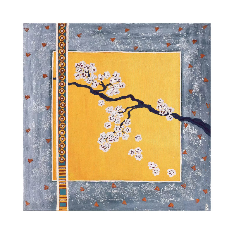 Cherry Blossoms by Berit Bredahl Nielsen - Wrapped Canvas Print, 30.48 cm H x 30.48 cm W