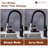 mondawe Pull Down Kitchen Faucet-72651099