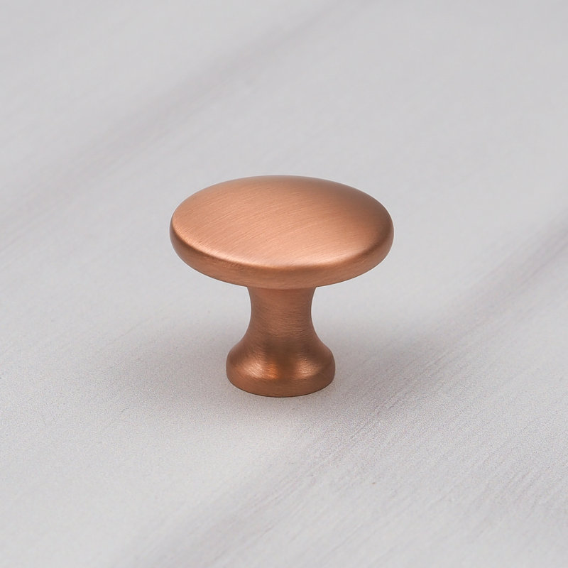 30mm Satin Copper Round Knob