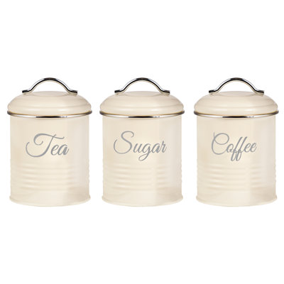Metal Jar - Set of 3