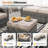 3-Person Patio Sofa With 2 Ottomans-505576284-505576285