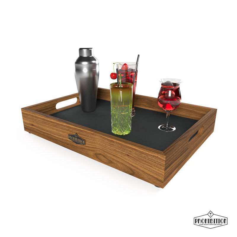 Plateau Prohibition Series par RAM Game Room, Noyer
