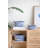 S/3 Longshore Tides Fabric Decorative Basket L:9.5x9.5x5.0" M:8.5x8.5x4.5"  S:8.0x8.0x3.5"