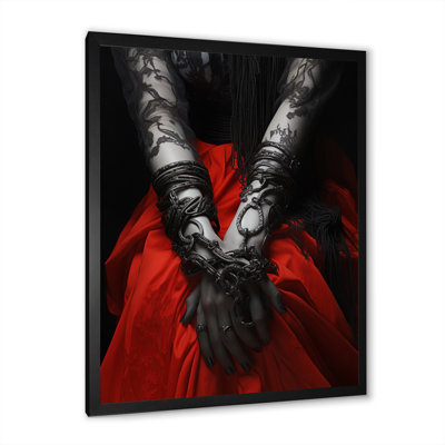 " Religious Cross Sacrificial Love Portrait I "