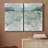 " Far Away View I " 2 - Pieces-2097185006