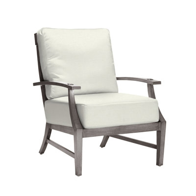 Croquet Patio Chair with Cushions