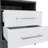 Nightstand, Two Drawers, Concealed Shelf-958308039