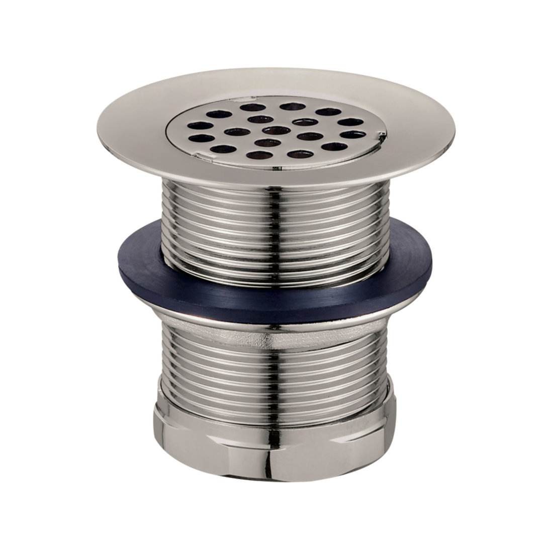 Kingston Brass Seattle 2-Inch Brass Grid Bar/Utility Sink Basket Strainer Kingston Brass 