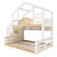 Solid Wood Storage Bed