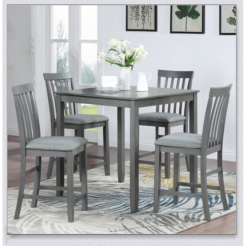 Compact Wooden Dining Square Table, Perfect For Small Spaces And 4 Person Gatherings, Only The Table
