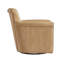 Fauteuil d'appoint pivotant en similicuir Westly-1448404156