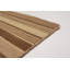 Tapis brun en laine fait à la main de conception unique 4 pi 8 po x 6 pi 8 po Downham