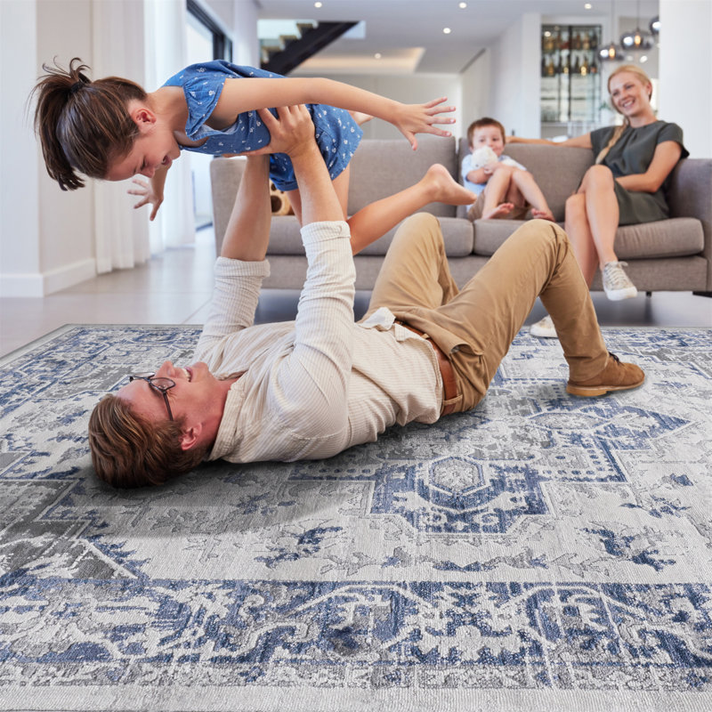 Collection Non-Shedding Living Room Bedroom Dining Home Office Stylish And Stain Resistant Area Rug, Runner 2'2" x 8'