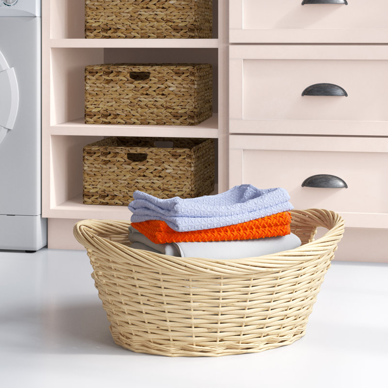 Laundry Basket Made Of Wicker
