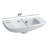 The Renovators Supply Inc. 20 " Porcelain Rectangular Bathroom Sink and Overflow Hole