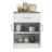 Barbados Pantry Organizer Cabinet with One Drawer, Two Interior Shelves, and Two Doors, Kitchen-1829462265