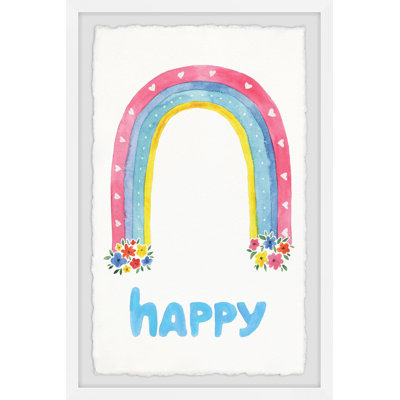 Gattis Happy Rainbow Framed Print