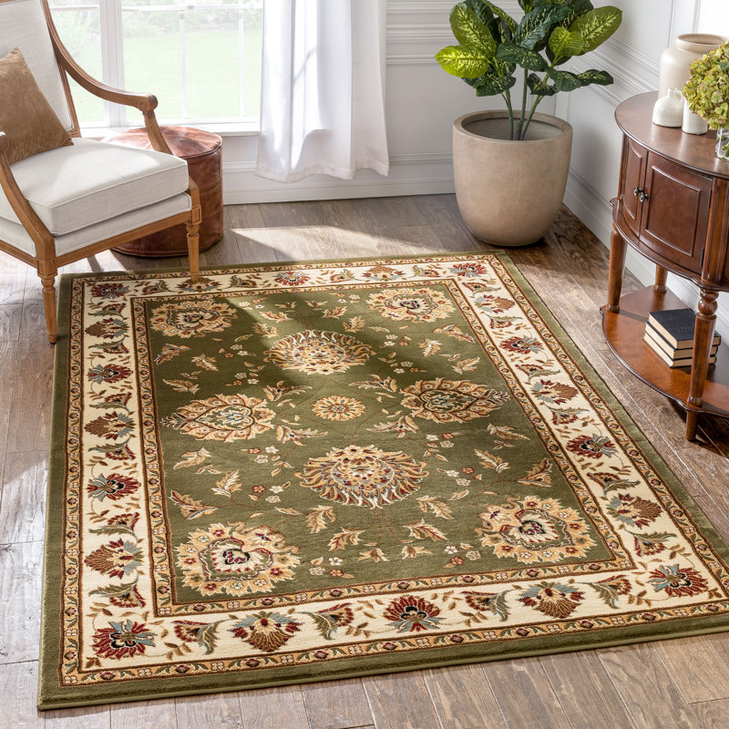 Oriental Synthetic Area Rug, Rectangle 160 x 220cm