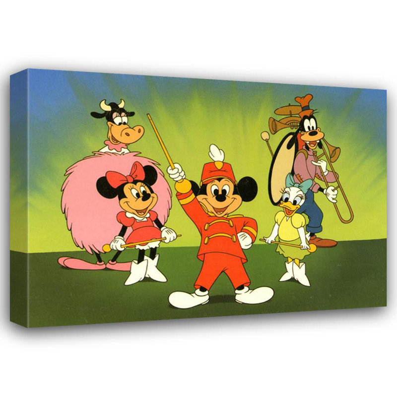 Disney - Mickey Mouse Club, 13" H x 18" W