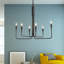 Lustre classique à 6 lumières de style bougie Reagan-94569761
