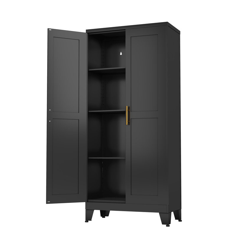 Armoire-penderie Winston Porter, Noir
