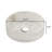 Transparent 13.85 - Inch Crystal Glass Round Bathroom Sink, No Faucet, Artistic Look, Fits Different Patterns, Fresh Feeling And Easy To Clean, 4.46 Height, Faucet 9' 14 Glass, Stripes, Suitable For-669255698