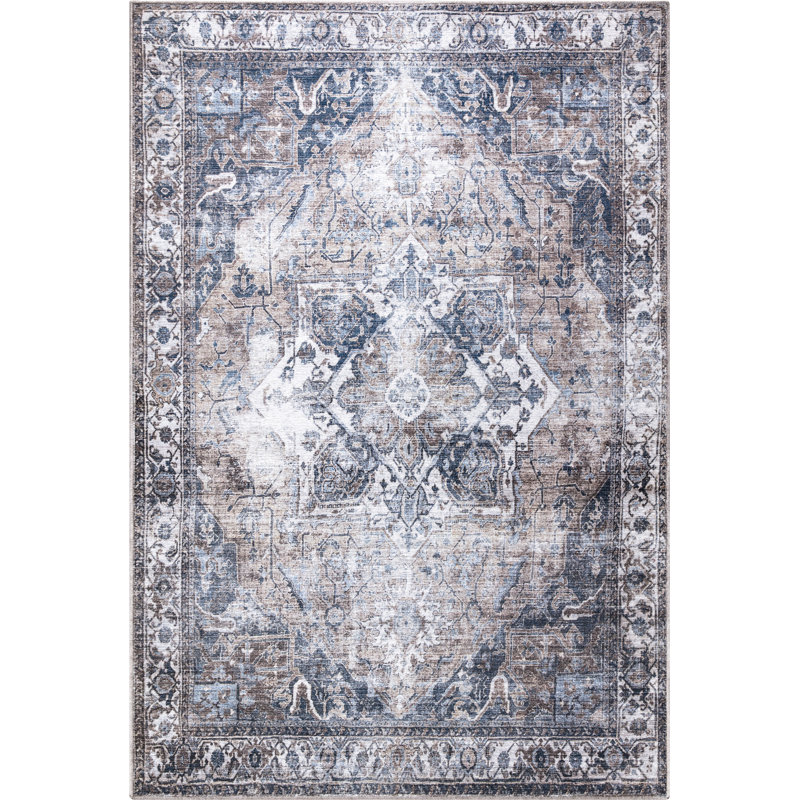 Oriental Indoor Rug, Rectangle 4' x 6'