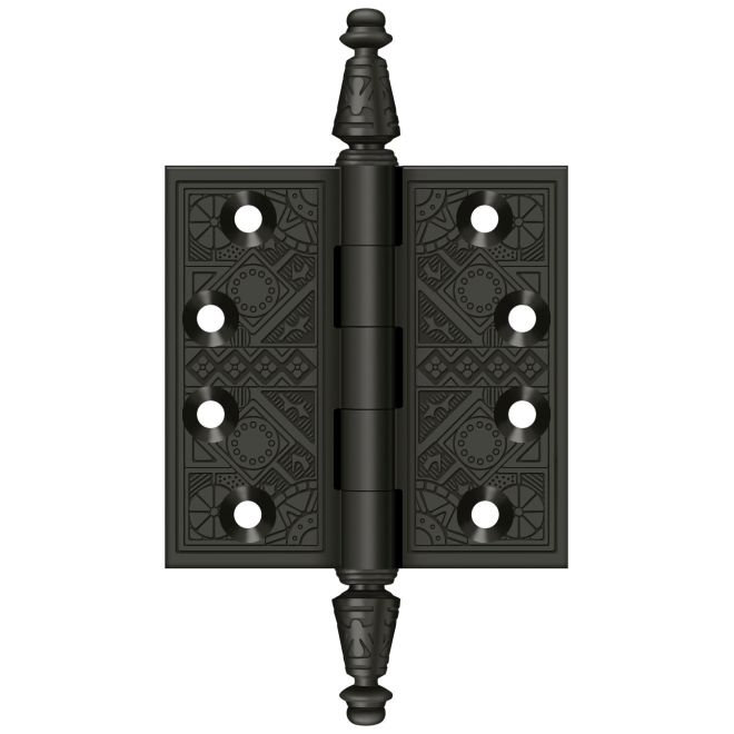 3.5'' x 3.5'' Butt Bearing Hinge, Oil Rubbed Bronze