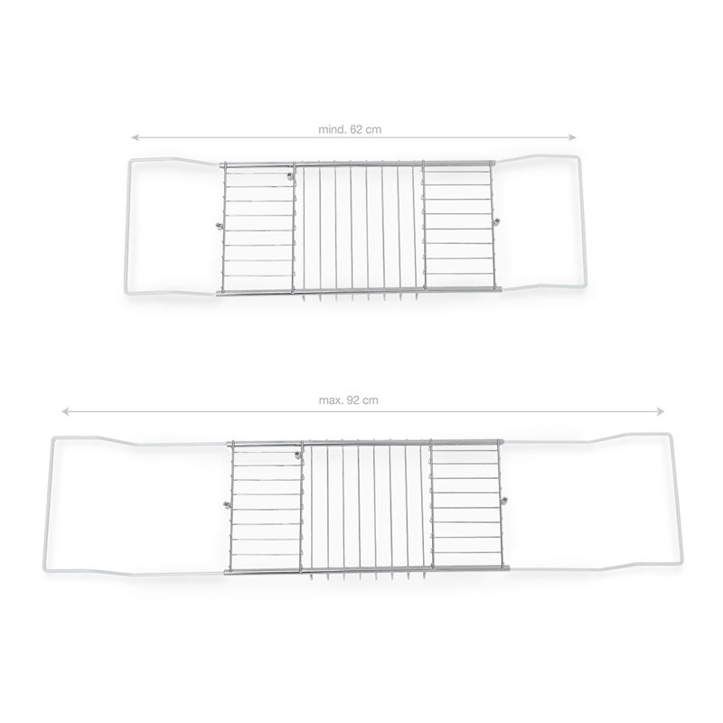  Stainless Steel Bathtub Caddy