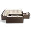 Yancey 5 Seater Rattan Corner Sofa Set